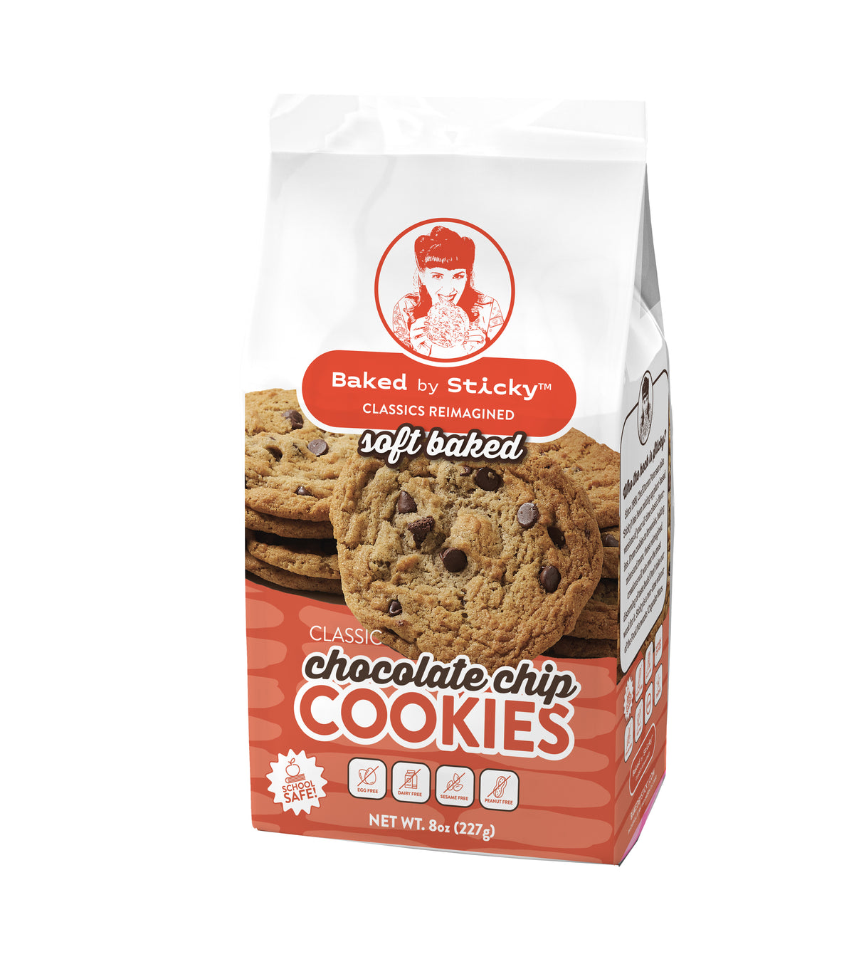 8-Pack Chocolate Chip Cookie Bag