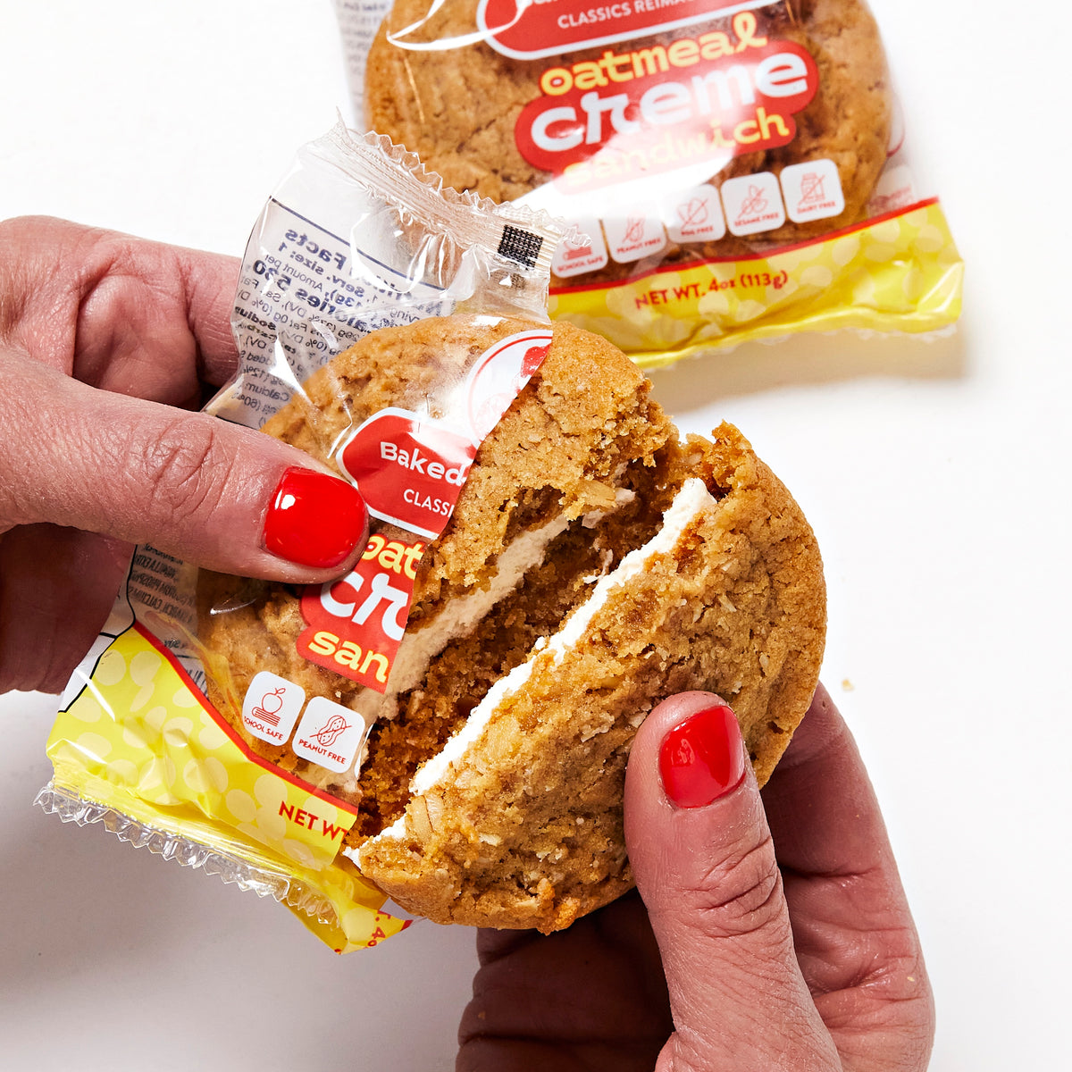 Oatmeal Creme Sandwich, 3-Pack