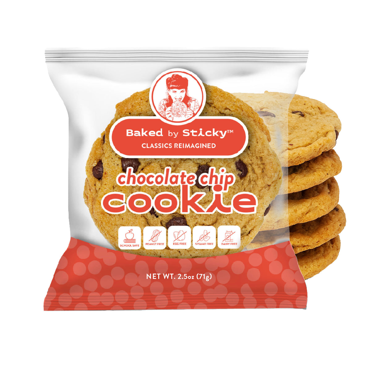 Classic Chocolate Chip Cookie, 3-Pack