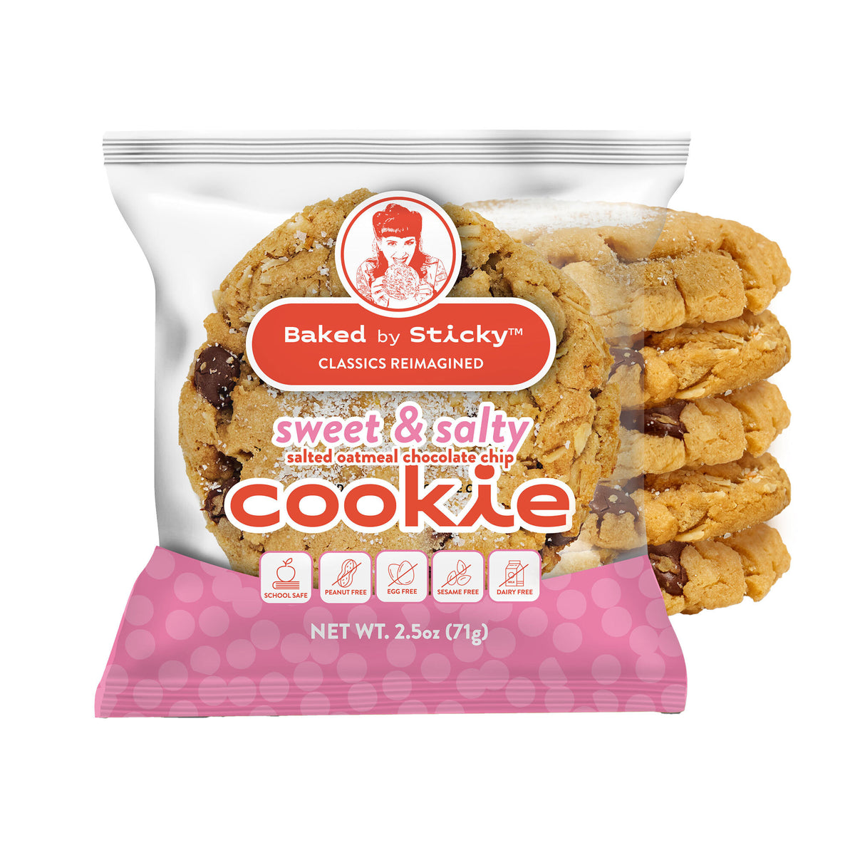 Sweet & Salty Cookie, 3-Pack